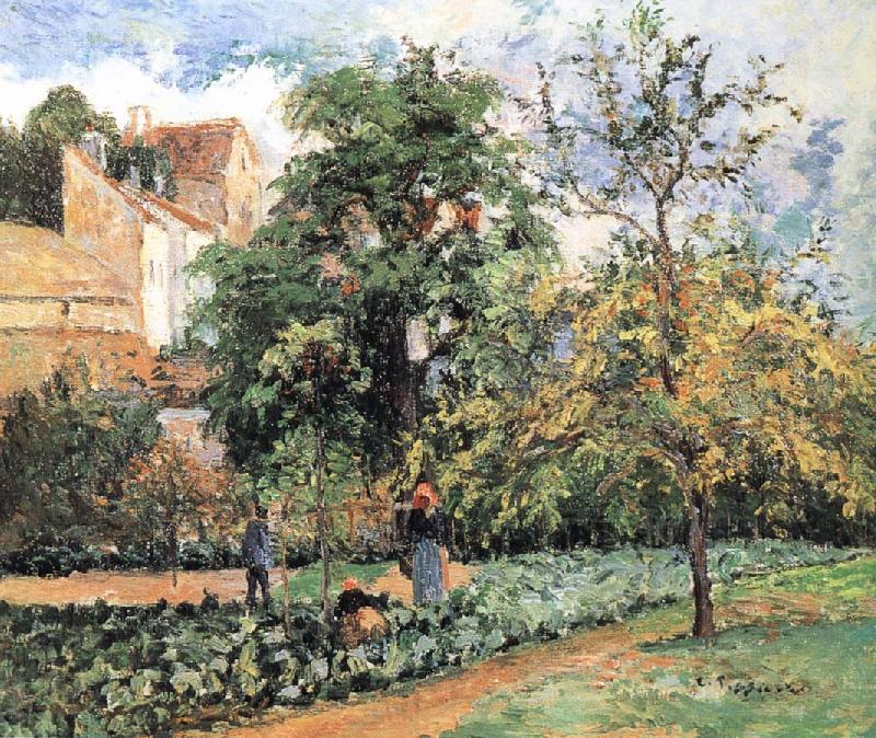 Camille Pissarro Pang plans Schwarz orchards Spain oil painting art